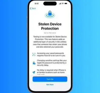 赤峰苹果授权维修店分享被盗设备保护功能开启方法 