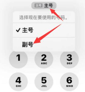 赤峰苹果14维修店分享iPhone 14 Pro Max使用副卡打电话的方法 