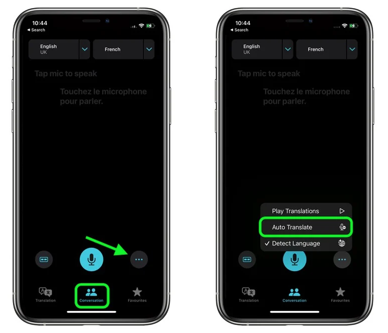 赤峰苹果手机维修分享iOS 15 “翻译” App 新改进 